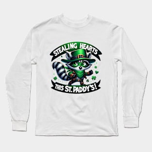 Stealing hearts this St. Paddy's Long Sleeve T-Shirt